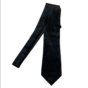 Black Silk Tie